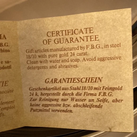 Vintage MCM Stainless Steel Serving Bowl with Lid Made in Italy - Picture 6 of 6